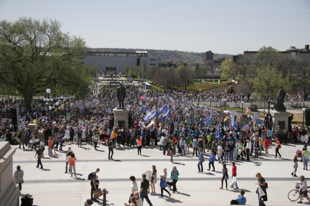 Earth Day 2017: March for Science St. Paul, Minnesota:&nbsp;Characters